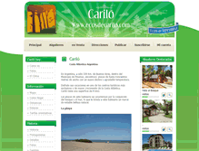 Tablet Screenshot of ecosdecarilo.com